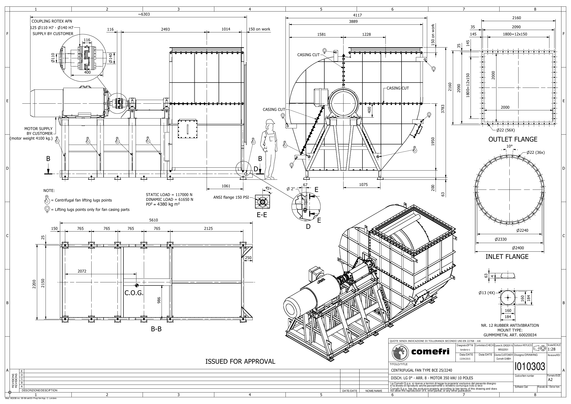 A1-Design - Design 2D for proposed gear box cover material L M,4 using  AutoCAD (Mechanical Design). #autocad you have all the details here. you  can practice and redesign it again #keep_going and